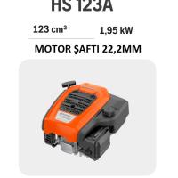 HUSQVARNA BENZİNLİ MOTOR LC140P/LC140SP/HS123A KAMALI MİL ÇAPI ( 22,2/80,2 mm)