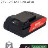 BUDAMA MAKASI AKÜ SÜRGÜLÜ TİP LİTYUM-İYON 2,5AH ZM35