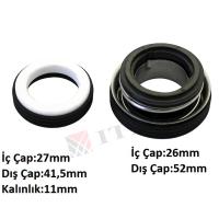 MEKANİK KEÇE DHY100/DHYH80E 3inc Y.B. İÇ ÇAP 26 MM