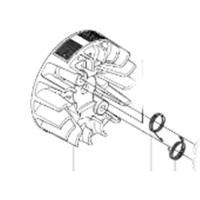 Husqvarna Orjinal Volan Tırnağı Yayı 120II/136/137/141/ 142/ 235/ 236/ 236II/240