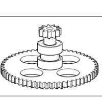 ALT DİŞLİ KOPMLE Z55 AL300- 33V (P.N.14) MUR